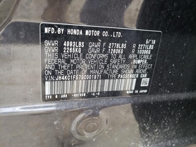 2016 ACURA RLX TECH JH4KC1F57GC001971