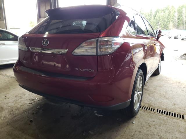 2010 LEXUS RX 450 JTJBC1BA2A2015601