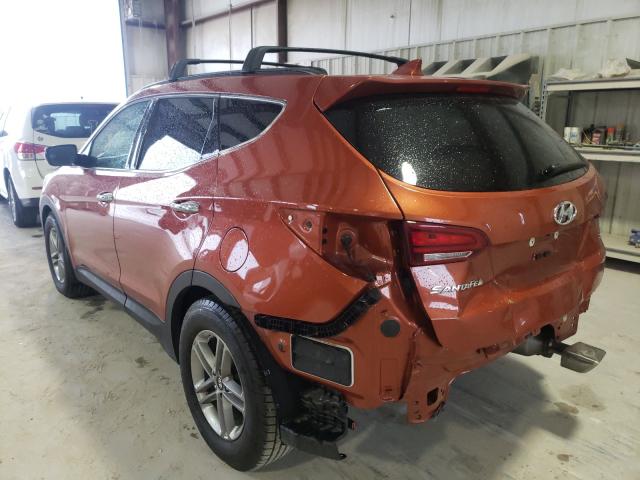 2018 HYUNDAI SANTA FE S 5XYZU3LB6JG500931