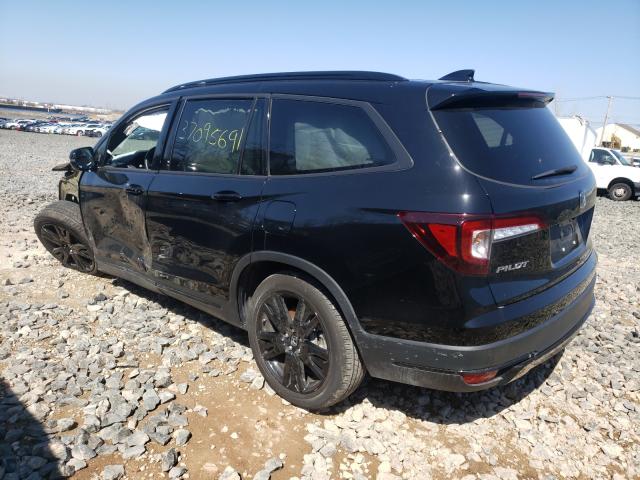 2020 HONDA PILOT BLAC 5FNYF6H76LB002993