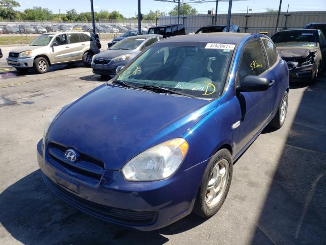 2010 HYUNDAI ACCENT BLU KMHCM3AC2AU169549