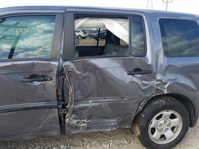 2015 HONDA PILOT LX 5FNYF3H22FB002948