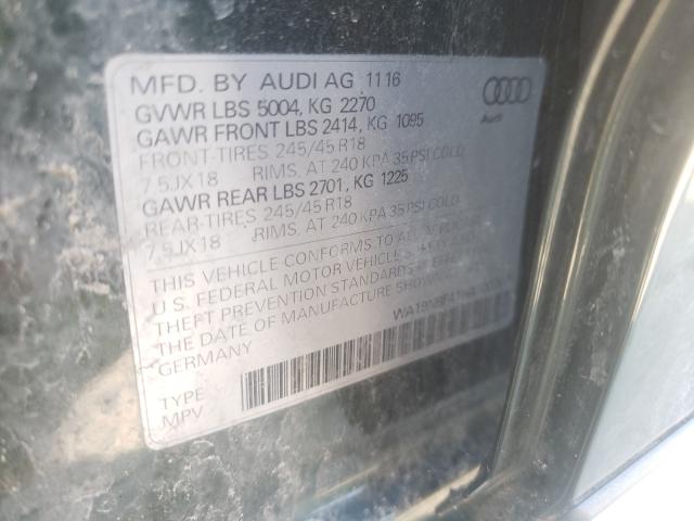 2017 AUDI A4 ALLROAD WA19NBF41HA100767