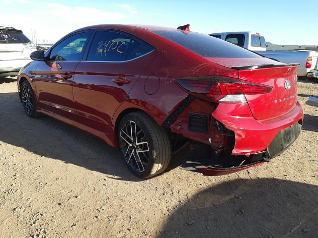2019 HYUNDAI ELANTRA SP KMHD04LB8KU885822