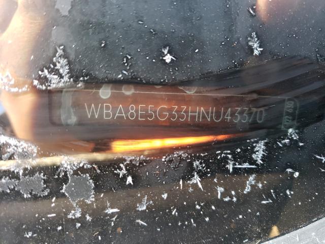 2017 BMW 320 XI WBA8E5G33HNU43370