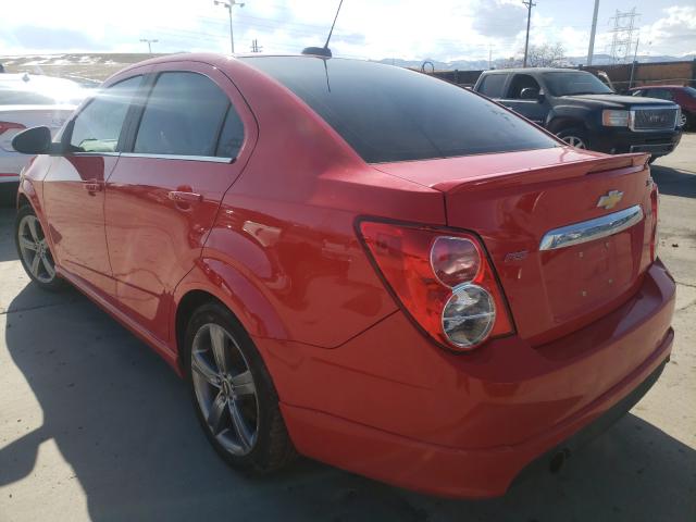 2015 CHEVROLET SONIC RS 1G1JG5SB1F4165934