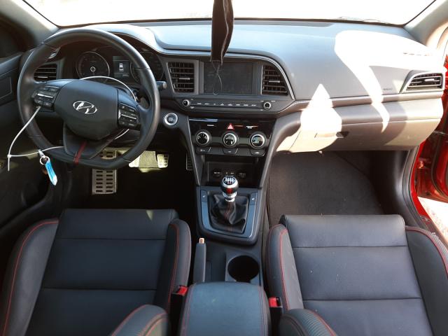 2019 HYUNDAI ELANTRA SP KMHD04LB8KU885822