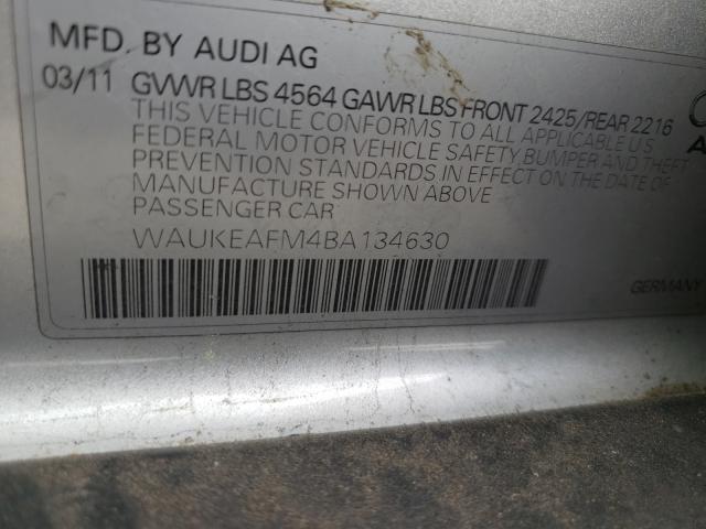 2011 AUDI A3 PREMIUM WAUKEAFM4BA134630