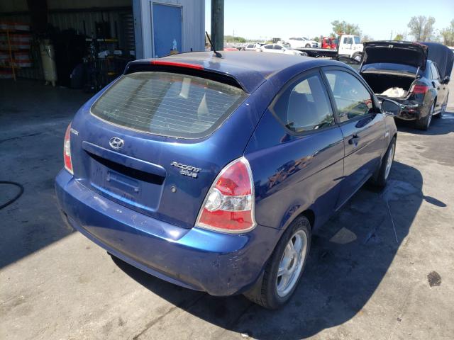 2010 HYUNDAI ACCENT BLU KMHCM3AC2AU169549