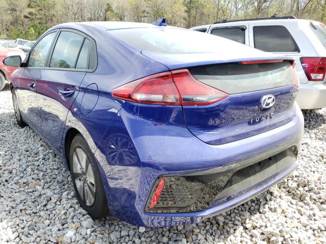 2019 HYUNDAI IONIQ BLUE KMHC65LC2KU175436