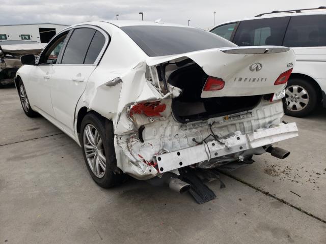 2011 INFINITI G25 BASE JN1DV6AP3BM831573