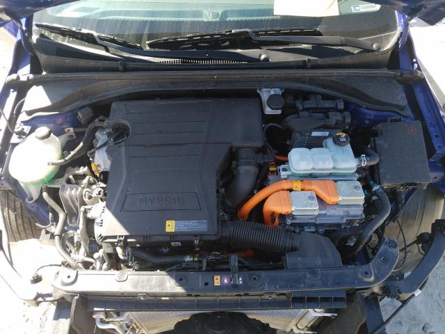 2019 HYUNDAI IONIQ BLUE KMHC65LC4KU180041