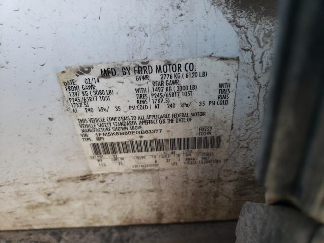 2014 FORD EXPLORER 1FM5K8B80EGB83377