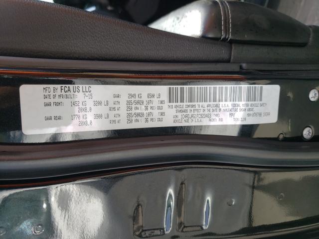 2015 DODGE DURANGO SX 1C4RDJAG1FC923463