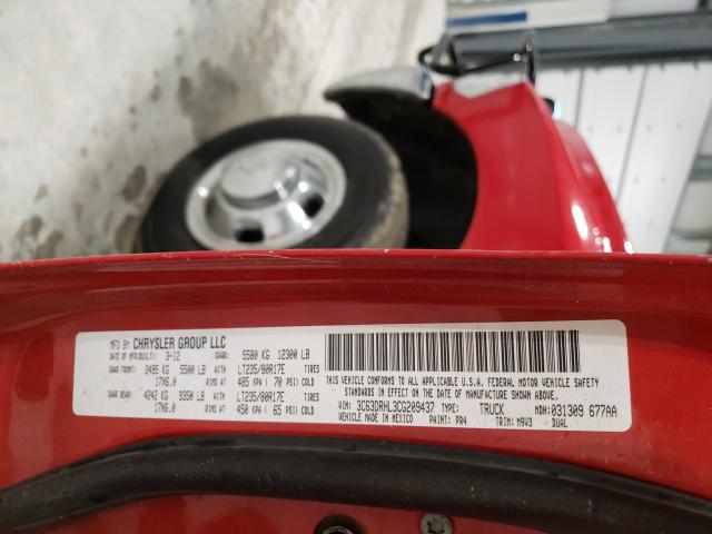 2012 DODGE RAM 3500 S 3C63DRHL3CG209437