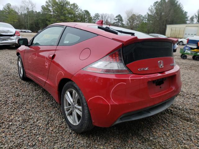 2011 HONDA CR-Z EX JHMZF1D69BS006749