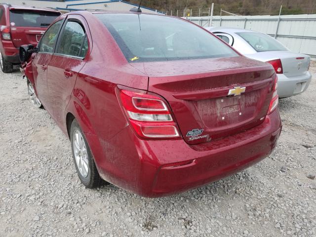2020 CHEVROLET SONIC LT 1G1JD5SB3L4104752