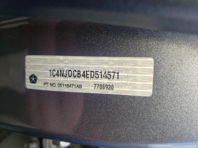 2014 JEEP COMPASS LI 1C4NJDCB4ED514571