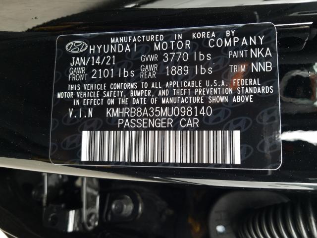 2021 HYUNDAI VENUE SE KMHRB8A35MU098140