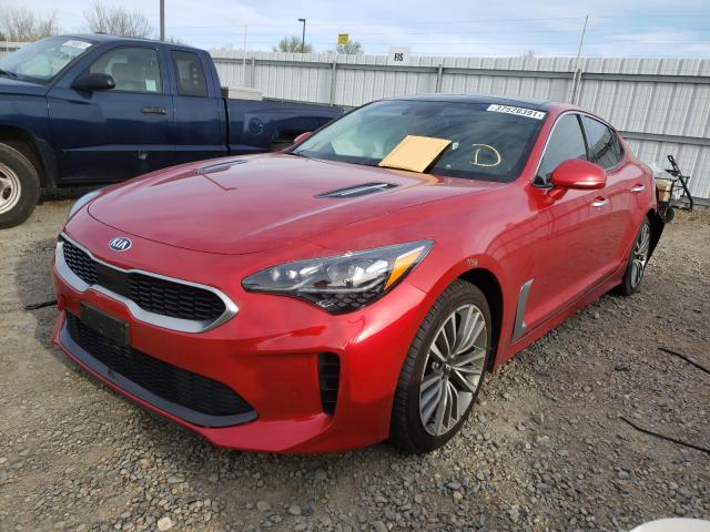 2019 KIA STINGER PR KNAE25LA6K6062498