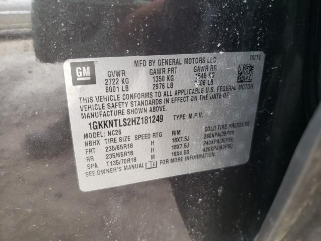 2017 GMC ACADIA ALL 1GKKNTLS2HZ181249