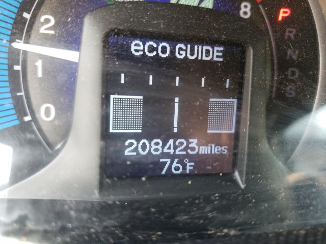 2010 HONDA INSIGHT EX JHMZE2H79AS029135