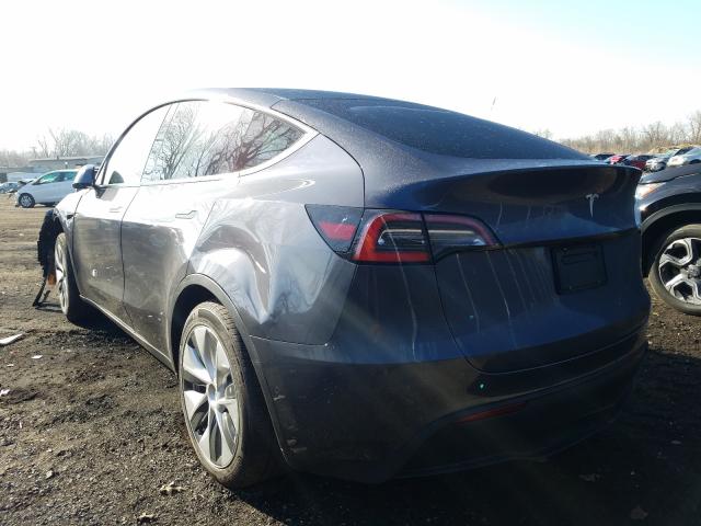 2021 TESLA MODEL Y 5YJYGDED5MF106128