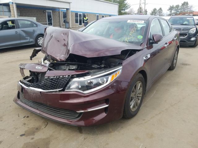 2016 KIA OPTIMA LX 5XXGT4L19GG007362