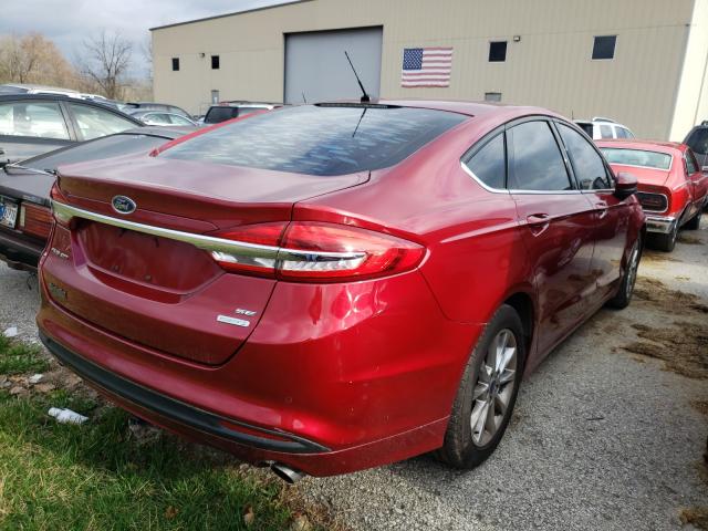 2017 FORD FUSION SE 3FA6P0HD0HR251177