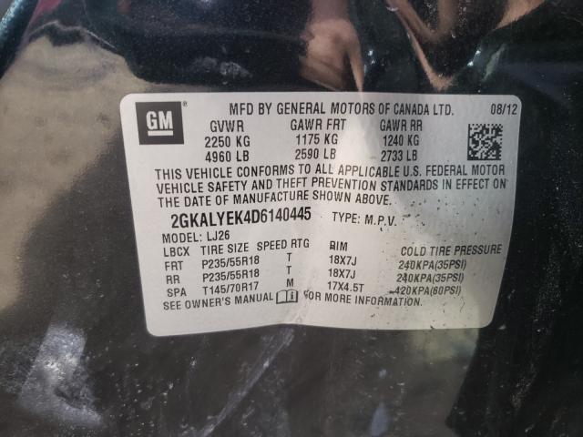 2013 GMC TERRAIN DE 2GKALYEK4D6140445