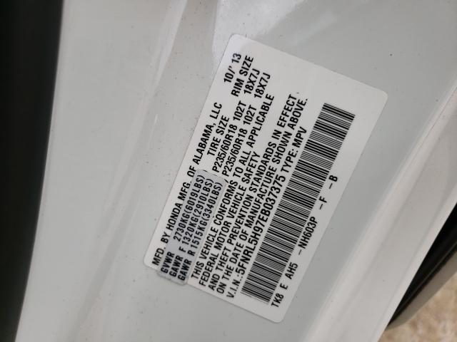 2014 HONDA ODYSSEY TO 5FNRL5H97EB037375
