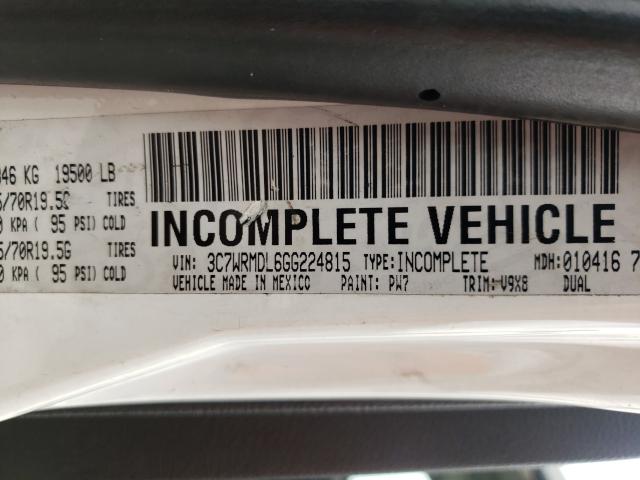 2016 RAM 5500 3C7WRMDL6GG224815