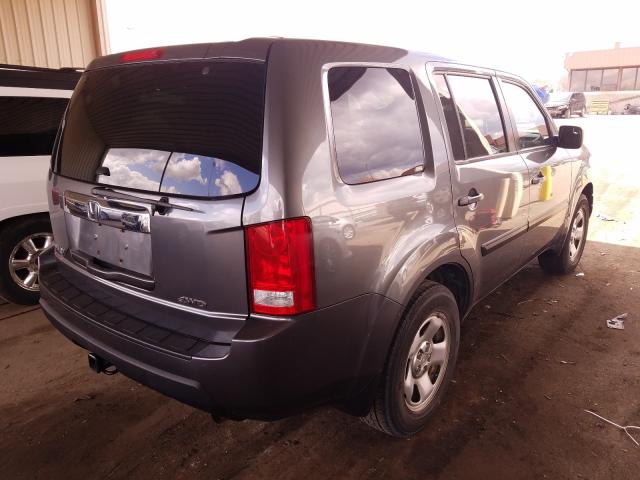 2011 HONDA PILOT LX 5FNYF4H22BB033973