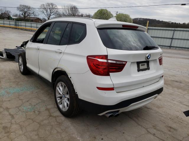 2016 BMW X3 5UXWX9C53G0D90881