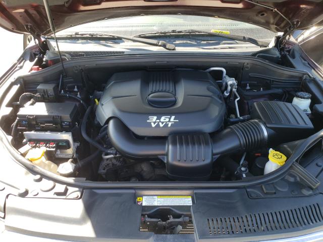 2012 DODGE DURANGO CR 1C4RDJDG7CC206928