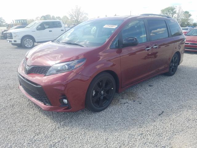 2020 TOYOTA SIENNA SE 5TDXZ3DC7LS046615