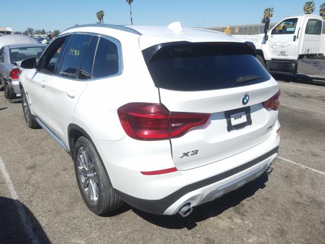 2019 BMW X3 SDRIVE3 5UXTR7C5XKLE96348