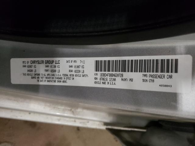 2011 DODGE AVENGER EX 1B3BD4FB8BN620728