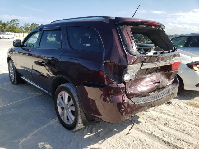 2012 DODGE DURANGO CR 1C4RDJDG7CC206928