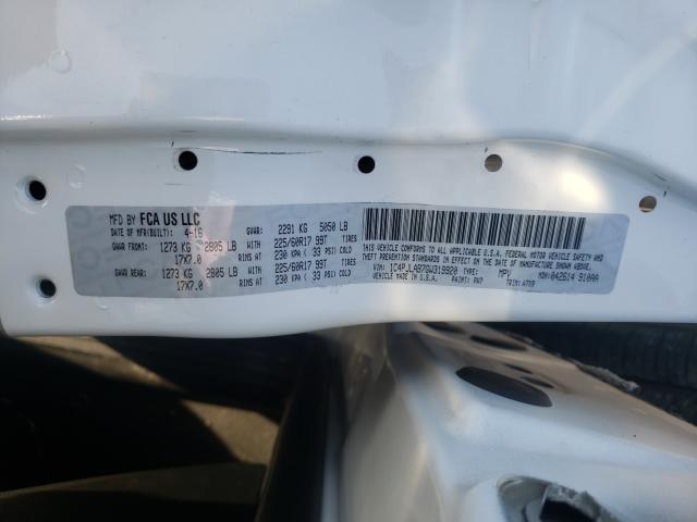 2016 JEEP CHEROKEE S 1C4PJLAB7GW319920
