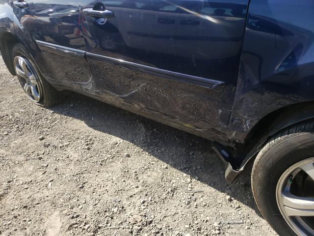 2013 HONDA PILOT EXL 5FNYF3H57DB029523