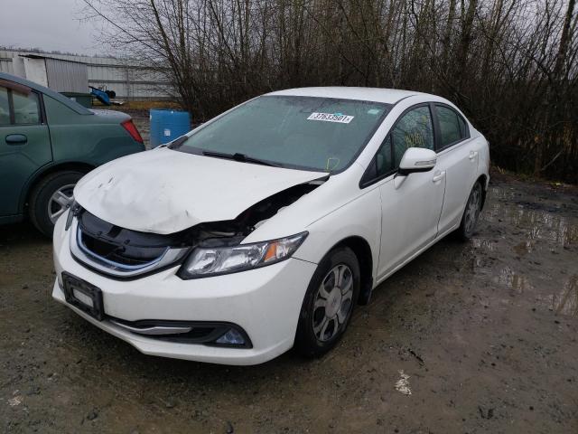 2013 HONDA CIVIC HYBR 19XFB4F21DE200628