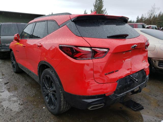 2019 CHEVROLET BLAZER RS 3GNKBJRS9KS670209