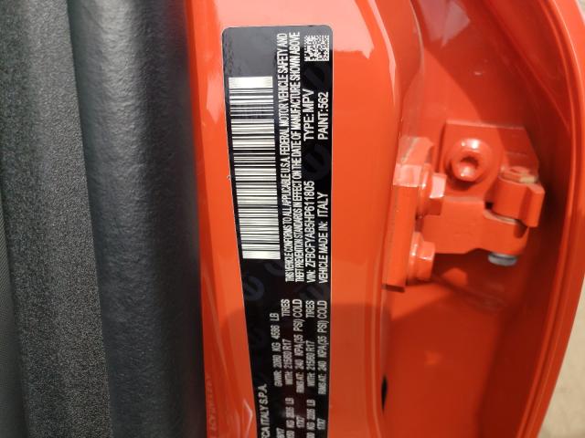2017 FIAT 500X POP ZFBCFYAB5HP611805