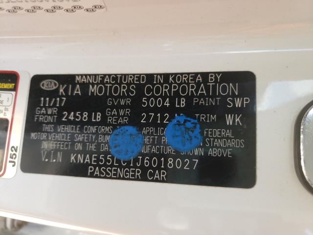 2018 KIA STINGER GT KNAE55LC1J6018027