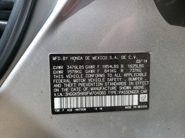 2015 HONDA FIT EX 3HGGK5H89FM704060