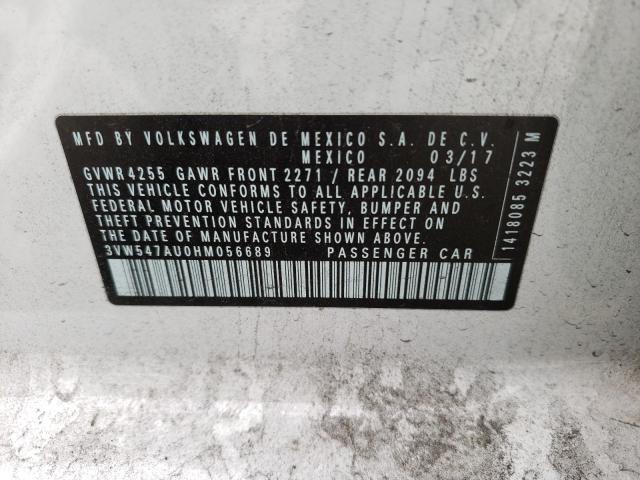 2017 VOLKSWAGEN GTI SPORT 3VW547AU0HM056689