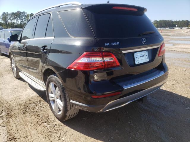 2012 MERCEDES-BENZ ML 350 BLU 4JGDA2EB1CA093223
