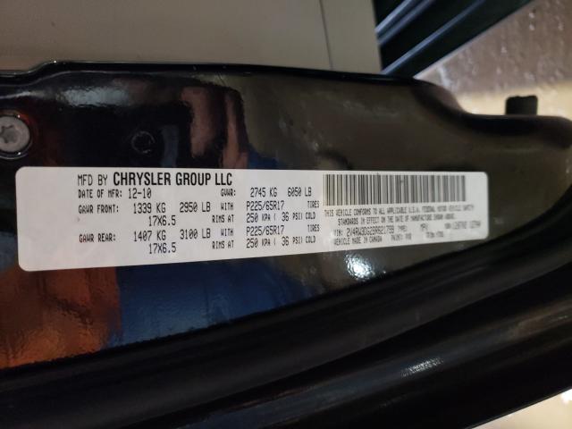2011 VOLKSWAGEN ROUTAN SE 2V4RW3DG2BR621799