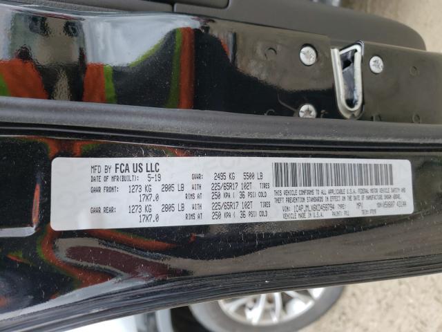 2019 JEEP CHEROKEE 1C4PJMLX6KD458794